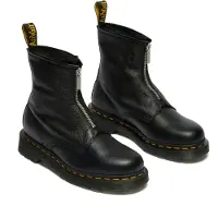 Dr. Martens Enkellaarsjes 'Virginia' zwart