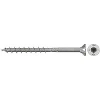 Fischer 574092 Spaanplaatschroef 6 mm 80 mm TX RVS 100 stuk(s)