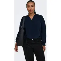 ONLY Carmetta Blouse Dames Blauw 48