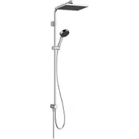 Hansgrohe Activera Q - Doucheset zonder kraan, 29 x 18 cm, 2 straalsoorten, EcoSmart, chroom 28757000