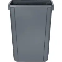 Jantex Smalle Afvalbak Grijs 60ltr - DX965 - Horeca & Professioneel