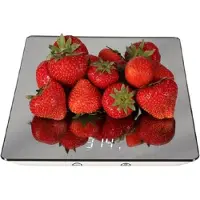 Velleman Keukenweegschaal, digitaal, max. 5 kg, tarrafunctie, automatische uitschakeling, lcd-scherm met achtergrondverlichting, spiegel
