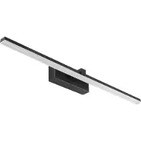 HomeShopXL Spiegelverlichting - Badkamerlamp - Spiegel Verlichting - Led Verlichting - Spiegellamp - Badkamer Verlichting - Zwart - 40 cm Breed