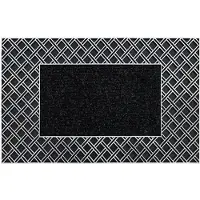 Rugsx Ruitenwisser BH 107 Latwerk, anti slip, extern, intern, op een rubber - zilver 40x70 cm