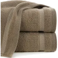Eurofirany RIKI Handdoek 70x140 cm - Zacht & Absorberend - Lichtbruin