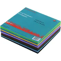 Benza Wenskaart Enveloppen Assorti Kleuren - 14 x 14 cm Vierkant (50 stuks)