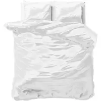 Sleeptime Dekbedovertrek Beauty Skin Care - Wit 140 x 200/220 cm