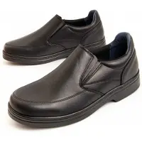 Purapiel Komodo3 mocassin in zwart