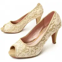Montevita Heel Shoe Unne9 in Goud