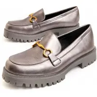 Montevita platform mocassin Macca3 In grijs
