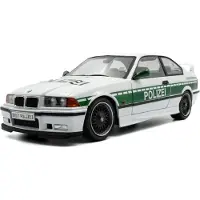 BMW E36 M3 Coupe Drift Polizei 1991 - 1:18 - Solido