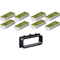 Alapure 2x CleanAir Koolstoffilterset voor Neff 17007113 / Z821UD0