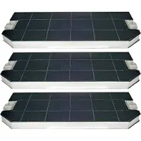 Alapure 3x Koolstoffilter voor Siemens 00460367 / 460367 / LZ33000