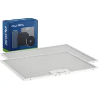 Alapure 2x Metaalfilter voor Neff 432785 / 00432785 310x500x7mm