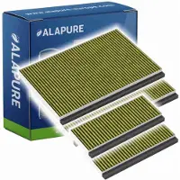 Alapure 2x 8701 CleanAir Plus Koolstoffilter voor 11041790 / 17005414 / DWZ0AK0A0 / CZ51AIB1X6