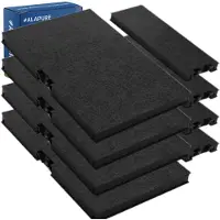 Alapure 4x Koolstoffilter voor Constructa 17000965 / 11018700