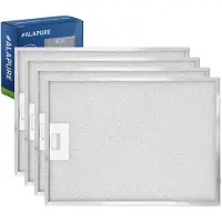 Alapure 4x Metaalfilter voor Siemens 703451 / 00703451 358x265mm