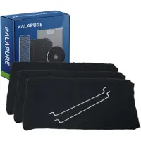 Alapure 3x Longlife Koolstoffilter voor Elica CFC0166361