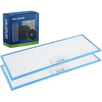 Alapure 2x Metaalfilter voor AEG 4055318085 456x159.5mm