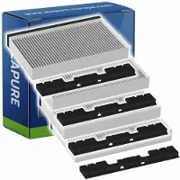 Alapure 4x CleanAir Koolstoffilter voor Neff 17006624 / Z53CBB2X4