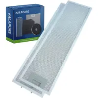 Alapure 2x Metaalfilter voor AEG 50287156009 497x170mm