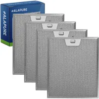 Alapure 4x Metaalfilter voor Roblin 1330071330 300x252x9mm