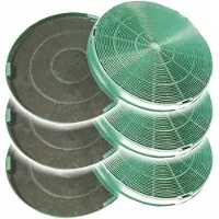 PROGRESS PACKAGING 3x Long Life Koolstoffilter MCFE31 / 9029801306 / EFF77 / 4055171344