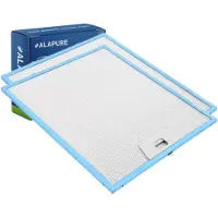 Alapure 2x Metaalfilter voor Zanker 4055081220 300x253x8mm