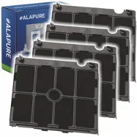 Alapure 4x Longlife Koolstoffilter met Houder voor Electrolux MCFE11FR / 9029800563