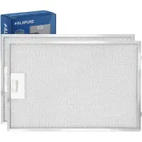 Alapure 2x Metaalfilter voor Neff 742967 / 00742967 388x265x8mm