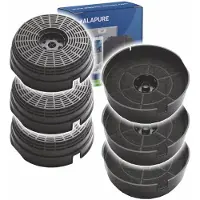 Alapure 3x Koolstoffilter voor Ignis 482000009756 / AKB000/1