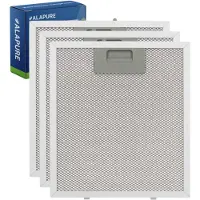 Alapure 3x Metaalfilter voor Klarstein 10034872 230x257mm