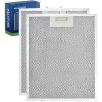 Alapure 2x Metaalfilter voor Klarstein 10030464 260x320mm