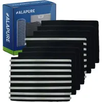 Alapure 2x Longlife Koolstoffilter voor Faber 112.0471.609 / FLL18-120 (4St.)