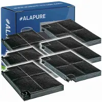 Alapure 3x Koolstoffilter voor Zanker MCFE05 / 9029800498 / EFF70