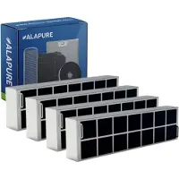 Alapure 4x Regenereerbaar Koolstoffilter voor Teka R1RFB