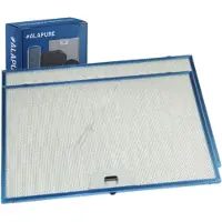 Alapure 2x Metaalfilter voor Franke 1330076268 370x255x8mm