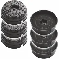 Smeg 3x Koolstoffilter 690073665 / KITFC62