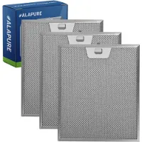 Alapure 3x Metaalfilter voor Alno 50248271004 300x254x8mm