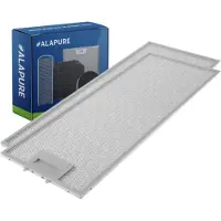 Alapure 2x Metaalfilter voor Neff 11022474 482x192x8mm