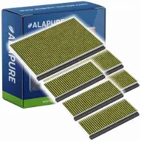 Alapure 3x Koolstoffilter voor Constructa 11042136 / 17005802 / CZ51AIA0X0 (set)