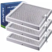 Alapure 3x Metaalfilter voor Novy 563-8010A / 906109 / 247x247mm