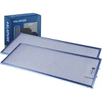 Alapure 2x Metaalfilter voor Bauknecht 482000009755 457x185x8mm