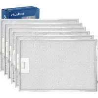 Alapure 6x Metaalfilter voor Pitsos 742967 / 00742967 388x265x8mm