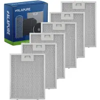 Alapure 3x Metaalfilter voor Klarstein 10032230 244x313mm