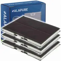 Alapure 3x Koolstoffilter voor Neff 00744077 / 00669659 / 744077