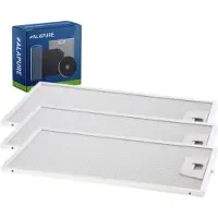 Alapure 3x Metaalfilter voor Constructa 746789 / 00746789 165x302mm