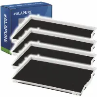 Alapure 4x Koolstoffilter voor Constructa 00460736 / 460736