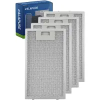 Alapure 2x Metaalfilter voor Klarstein 10032228 185x318mm