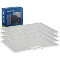 Alapure 4x Metaalfilter voor Viva 432785 / 00432785 310x500x7mm